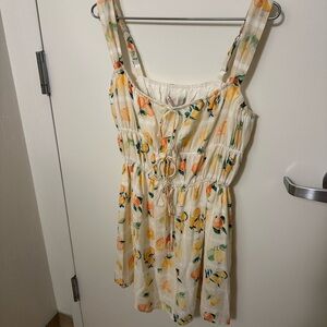 Abercrombie & Fitch Citrus Summer Sundress
